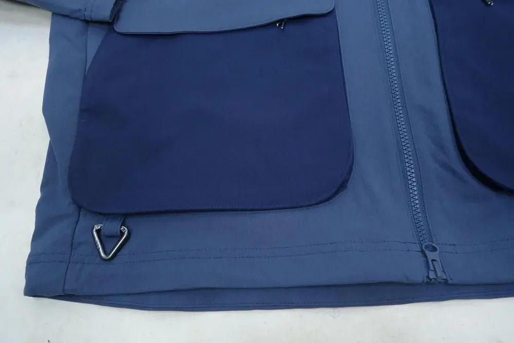 Nike ACG Smith Summit Jacket Mens Large Blue Softshell Windbreaker HV0598-437